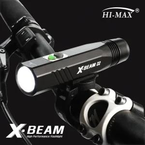 엑스빔D2 고휘도 미국 CREE V6 LED 충전식 킥보드 자전거라이트 전조등