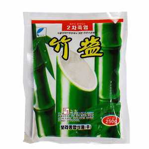 보라종합식품/보라 2차죽염 250g (태움.용융소금)/제조일자20년