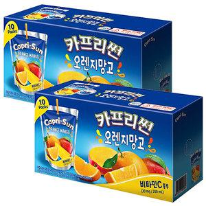 카프리썬 망고 200ml x 20팩 / 과일주스 음료수