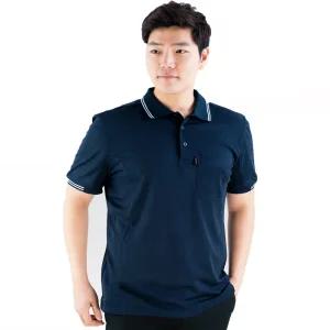 여름현대작업복 쿨론티셔츠 현대바지 곤색여름바지