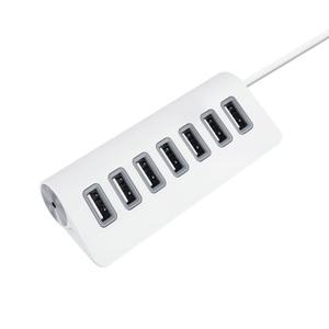 코시 USB 7포트 멀티 허브 / 컴퓨터 노트북 태블릿 PC 멀티탭 유에스비 HUB 확장 분배기 콘센트 추천