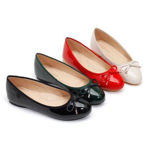 갤러리아 SAERA 세라 플랫 C21P407 흑색,크림,그린,레드 1CM
