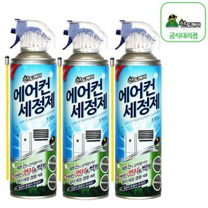 산도깨비 에어컨세정제 330mlX3개 / 에어컨청소