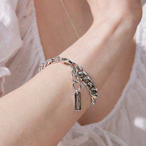 [Hei]셔누,BTS RM&슈가, 우즈, 비투비 서은광,화사,김재중 착용] modern metal chain bracelet