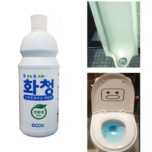 소변기 막힘 약품 변기 오줌때 누런때 청소방법 요산 제거제 화장실 담배때 니코틴 제거
