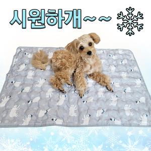 강아지 고양이 반려동물 쿨매트 쿨메트 쿨링 쿨젱 방석