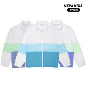 [네파키즈/택가99,000] KID0606 컬러블록 바람막이자켓 본사직영
