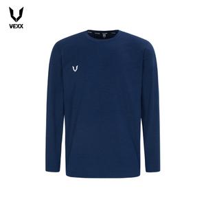 (VEXX) 브이엑스 남성 여성 라운드 링클 긴팔티 V1XQ62B2