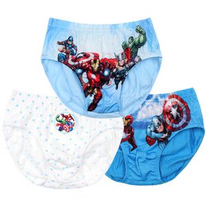 아동속옷 남아 어벤져스팬티3매