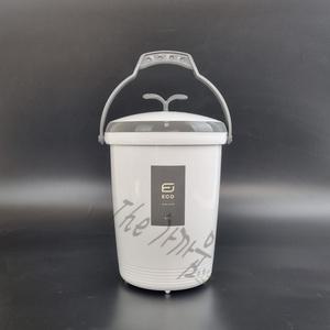 가정용 에코 음식물쓰레기통 4.5L 싱크대쓰레기통 내통 외통 분리형 거름망 음쓰통