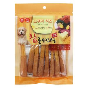 헬로도기 참좋은간식 고구마 치즈 치킨봉 100g