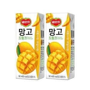 롯데 델몬트 망고 드링크팩 190ml x 24 무배