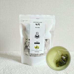 30+30티백 녹차 생분해 삼각티백차 국산100%