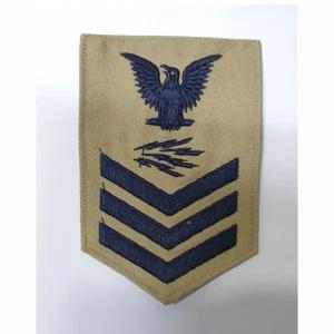 미군 해군 Petty Officer First 계급장 와펜 군용마크 부착물 와펜