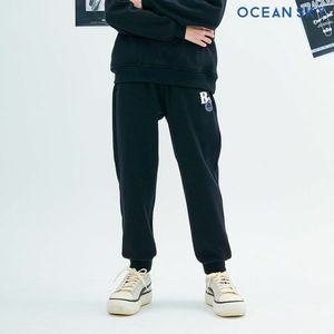 [보리보리/오션스카이]여아 투 포인트 기모 조거팬츠-CFJG7278D03
