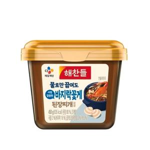 CJ제일제당 해찬들 바지락꽃게 된장찌개 양념 450g 1개