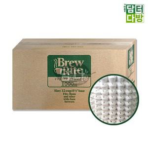 에이치플러스몰  무배) Brew Rite 원형여과지 48번 1BOX  1000매) 커피여과지 여과지 원형여과지