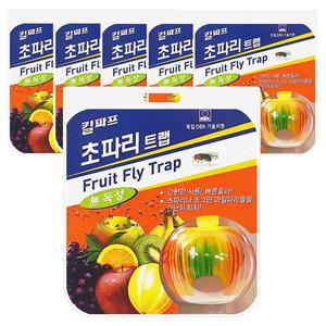 킬파프 초파리트랩 15mlx6개 음식물 과일 초파리 해충 날파리 방충제