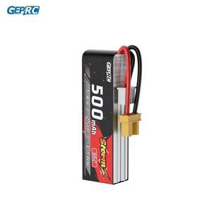 GEPRC Storm LiPo 2S 500mAh 95C 배터리 TX30 DarkStar20 드론에 적합 RC FPV 쿼드콥터 프리스타일 드론 액