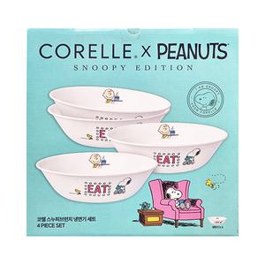 코렐 스누피브런치 냉면기 4p 세트