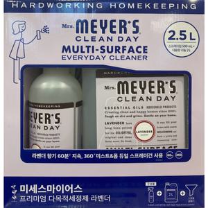 미세스 마이어스 다목적 세정제 500ML 스프레이+2L