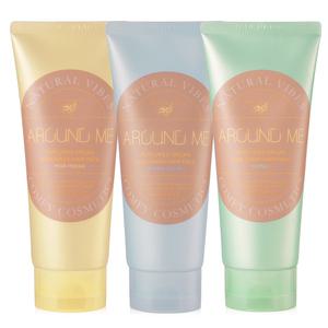 어라운드미 퍼퓸드 아르간 논워시 헤어팩 200ml x 2개 / 페어프리지아 플로럴오션 커넬