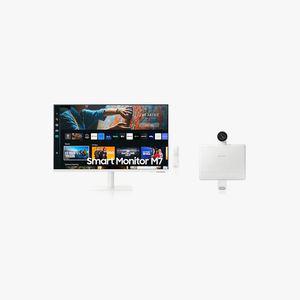 삼성 스마트 모니터 + 슬림필 카메라 화이트 패키지 LS32CM703UKX-K etv 배송무료