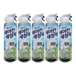 [RG4NRN49]산도깨비 에어컨세정제 330ml x 5개 먼지제거