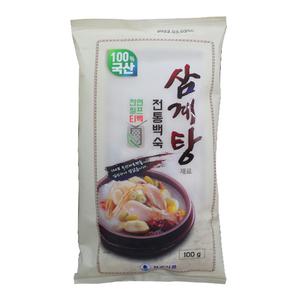 청솔식품 전통백숙 삼계탕재료 100g