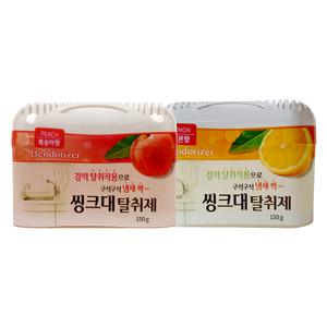 해피룸 씽크대탈취제 150g 2가지향 30개 (1box)