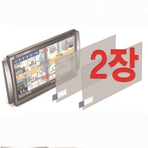 2장 네비게이션 8인치 지문방지 액정보호필름