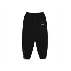 내셔널 지오그래픽 키즈 K241UPT910 니트 루즈핏 트레이닝 팬츠 CARBONBLACK