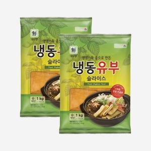 [엘루맘] 사조대림 대림선 냉동유부 슬라이스 1kg 2개