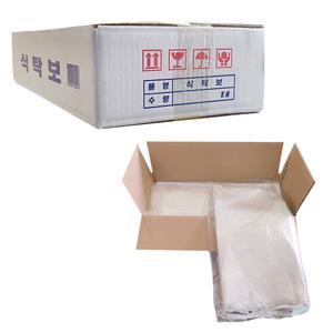 일회용 일반형 식탁보 130 x 90cm 5팩 (250매) 비닐 다용도 횟집 위생