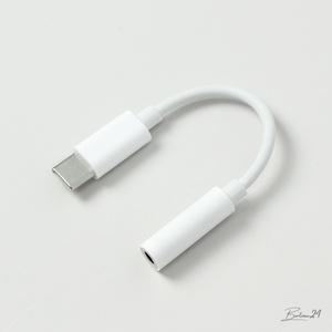 USB-C타입 TO 3.5MM 이어폰 변환 젠더 화이트 삼성 연결 갤럭시 아답터 음향기기 헤드셋