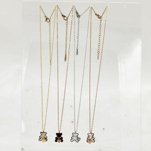 [JHQREV0L_4B]Grundlichkeit 곰돌이체인목걸이 목걸이