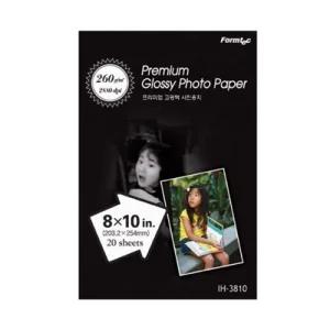 프리미엄 고광택 포토용지 인화지 8x10인화지 포토용지 사진인화지 잉크젯
