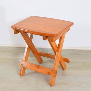 접이식 홈네이처 33x25cm 미니의자 우드