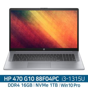 HP 470 G10 88F04PC i3-1315U 16GB/ NVMe 1TB/ Win10 PRO (AS 3년)