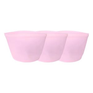 헬로제인 실리콘 지퍼백 (중, 1000ml) x 3개세트