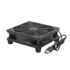 노트북 라우터 팬 DIY PC 쿨러 TV 박스 무선 냉각 조용한 5V USB 120mm 120x 12CM W/나사