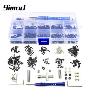 316pcs RC 자동차 도구 및 나사 상자 키트 세트 M2 M2.5 M3 Wltoys 1/14 144001 액세서리 복구 용품