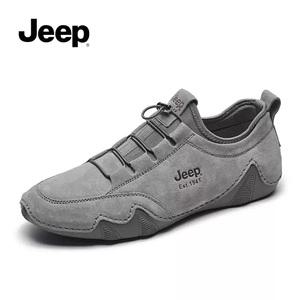 JEEP 남성 캐주얼 신발 남성 로퍼 로우 스니커즈 봄과 여름 캐주얼 신발 운동화