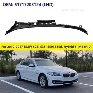 2010-2017 BMW 528i 535d 하이브리드 5 (F10) 용 앞유리 카울 패널 커버 51717203124