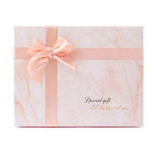 [JHP71RU3_51]핑크 선물포장상자 리본 하드 27.5X21.5cm