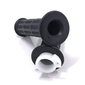 야마하 더트 피트 바이크용 핸들 스로틀 핸드 그립, 좌우 1 쌍, 22mm, DT100, DT125, MX100, PW80, 7/8 인치