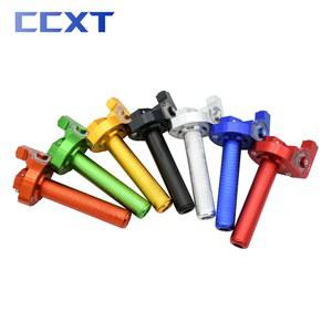오토바이 ATV CNC 퀵 턴 스로틀 그립, 야마하 혼다 KTM 스즈키 가와사키용, 1080mm 스로틀 케이블 핸들 그립, 7/8 인치, 22mm