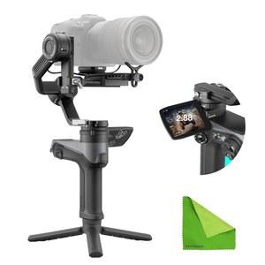 지윤 위빌 2 DSLR 카메라용 짐벌 스태빌라이저 / 소니 니콘 캐논 후지 올림푸스 파나소닉 루믹스 블랙매직 6K 4K S 2021 신 WB2용 미러리스 3축 핸드헬드 프로페셔널 비디오