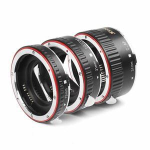 캐논 호환 7D, 500D, 600D, 700D, 5D, 레벨 T2I, T3I, T5I와 같은 EOS EF 렌즈를 위한 D&F AF 오토 포커스 매크로 익스텐션 튜브 세트 EF /EF S 렌즈 클로즈업.