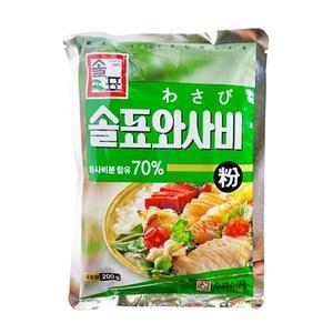 MZ푸드 솔표 와사비분 가루 200g